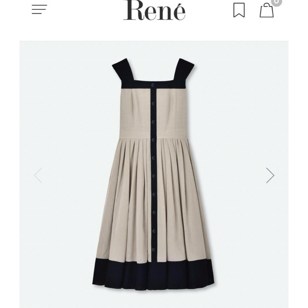 René(ルネ)のルネ　ワンピース　Airy Dress レディースのワンピース(ロングワンピース/マキシワンピース)の商品写真