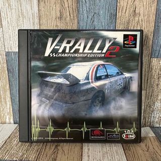 プレイステーション(PlayStation)のプレイステーション　V-RALLYチャンピオンシップエディション２　PS1(家庭用ゲームソフト)