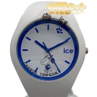 アイスウォッチ(ice watch)の【レア品】ice watch コラボ スヌーピー ラバーウォッチ 腕時計(腕時計)