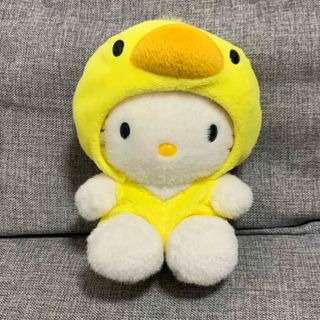 ハローキティ(ハローキティ)のハローキティ ひよこ ぬいぐるみ(キャラクターグッズ)