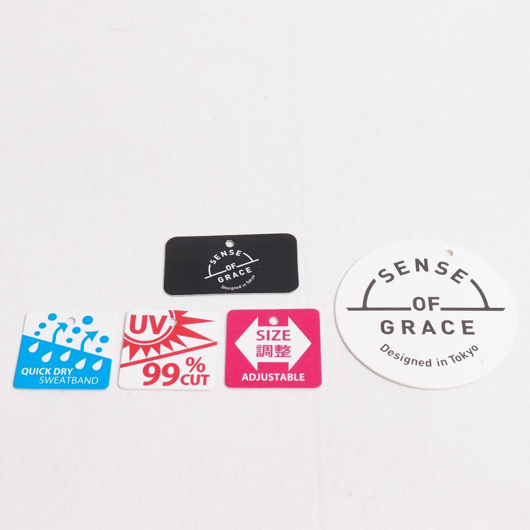 SENSE OF GRACE(センスオブグレース)の新品 SENSE OF GRACE 麻 チェックハット ブラウン フリーサイズ メンズの帽子(ハット)の商品写真