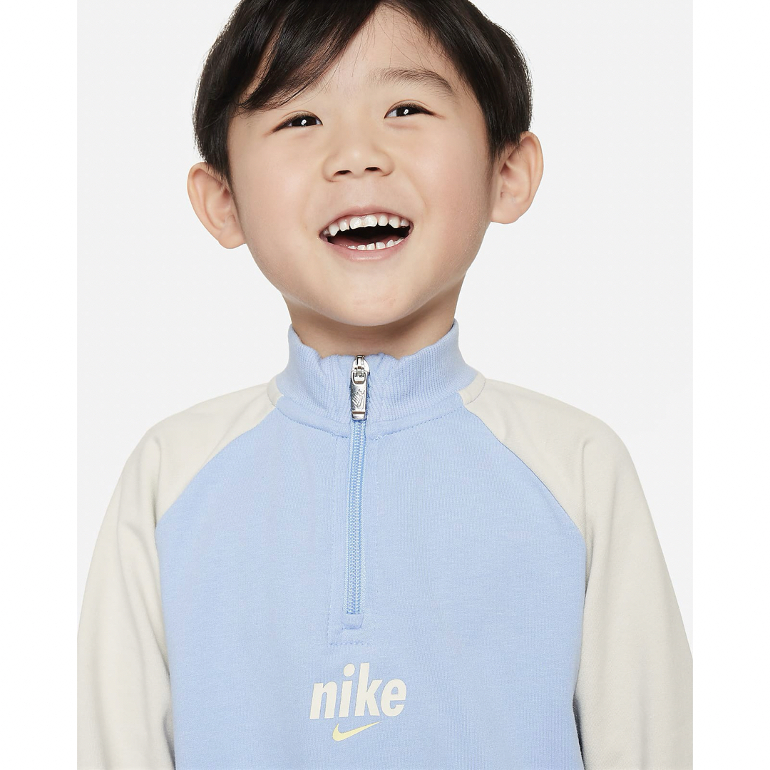 NIKE(ナイキ)のナイキ E1D1 ベビー ツーピース ハーフジップ セットアップ キッズ/ベビー/マタニティのキッズ服男の子用(90cm~)(その他)の商品写真