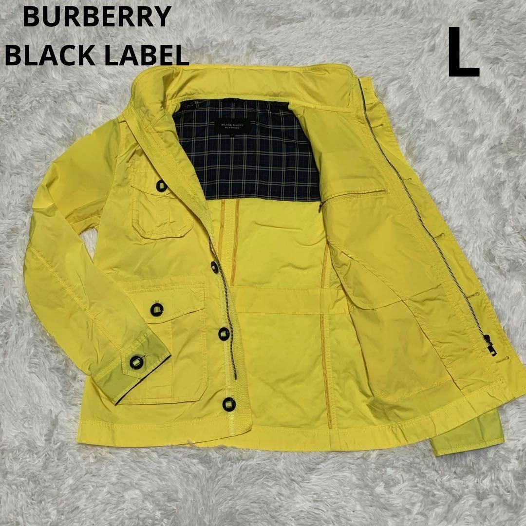 BURBERRY BLACK LABEL(バーバリーブラックレーベル)の【美品】バーバリーブラックレーベル  ナイロンジャケット ノバチェック ゴルフ メンズのジャケット/アウター(ナイロンジャケット)の商品写真
