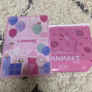 CANMAKE - CANMAKE スライダーポーチ、クリアファイルセット