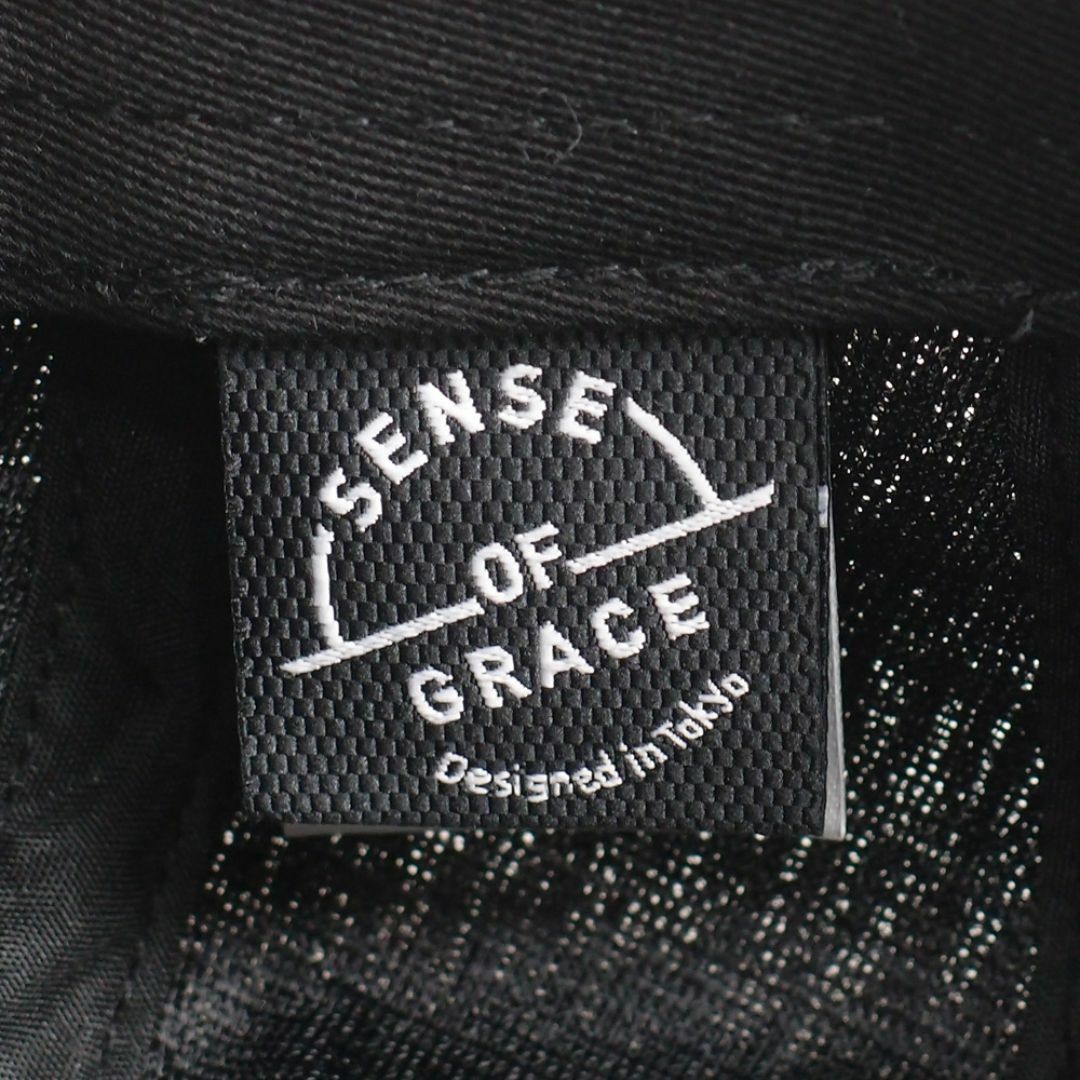 SENSE OF GRACE(センスオブグレース)の新品 SENSE OF GRACE ジャガードハンチング ブラック フリー メンズの帽子(ハンチング/ベレー帽)の商品写真
