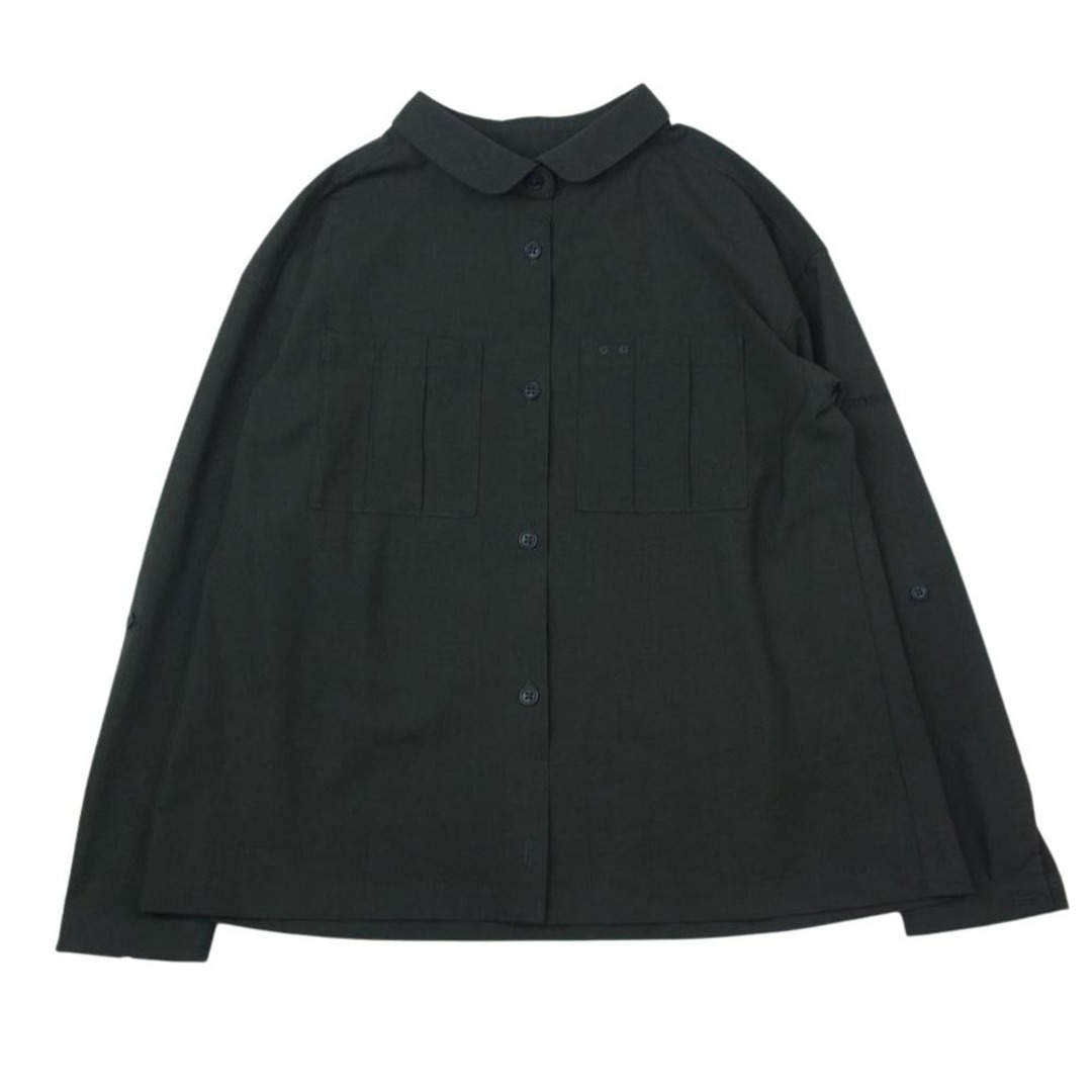 MARMOT(マーモット)のMARMOT マーモット TOWRJB77YY × 四角友里 Yama Shirt ヤマ シャツ 長袖 カーキ系 M【中古】 レディースのトップス(シャツ/ブラウス(長袖/七分))の商品写真