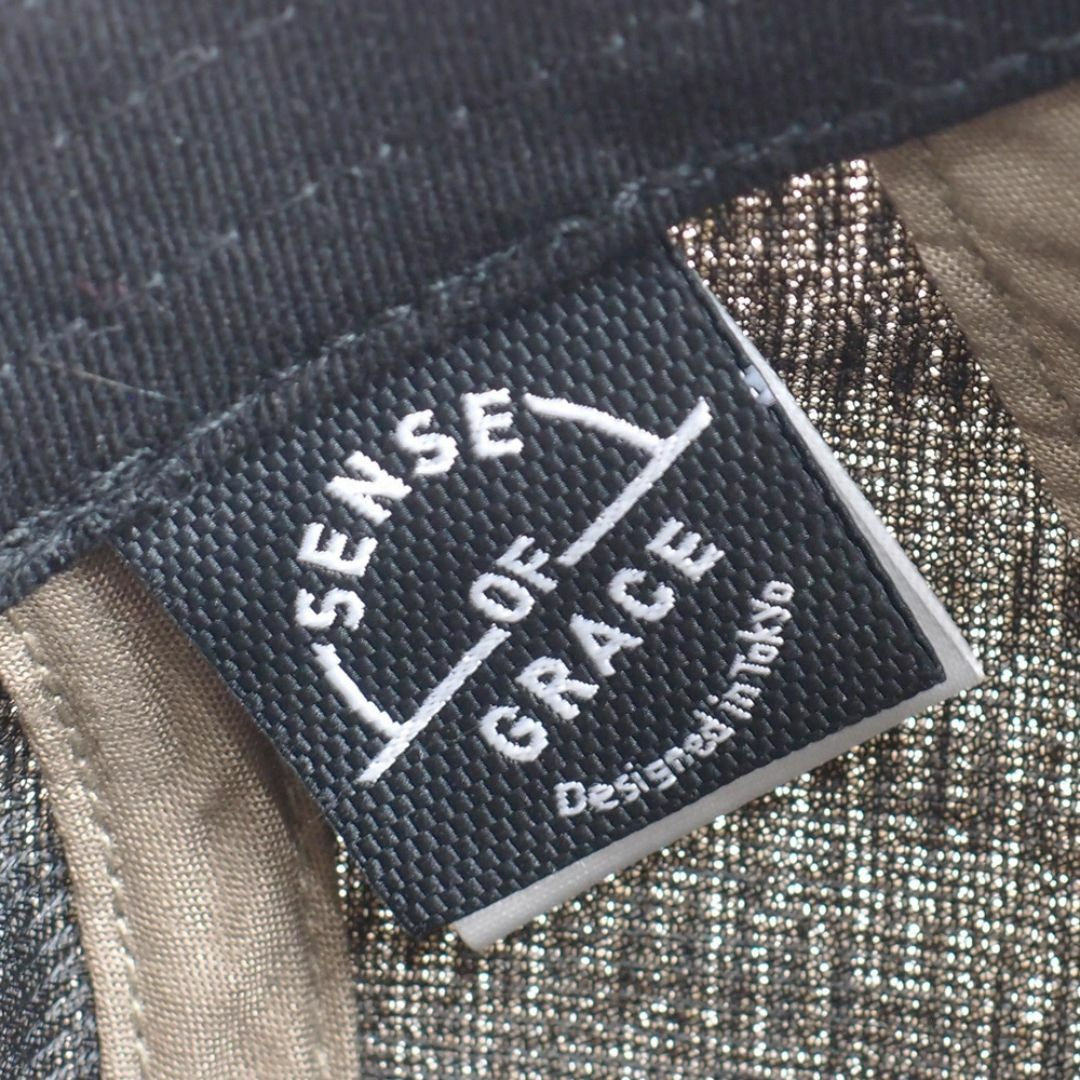 SENSE OF GRACE(センスオブグレース)の新品 SENSE OF GRACE ジャガードハンチング ライトカーキ フリー メンズの帽子(ハンチング/ベレー帽)の商品写真
