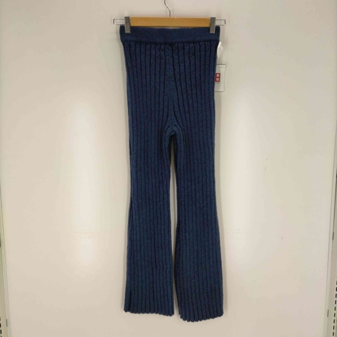 moussy(マウジー)のmoussy(マウジー)  WIDE RIB KNIT パンツ レディース レディースのパンツ(その他)の商品写真