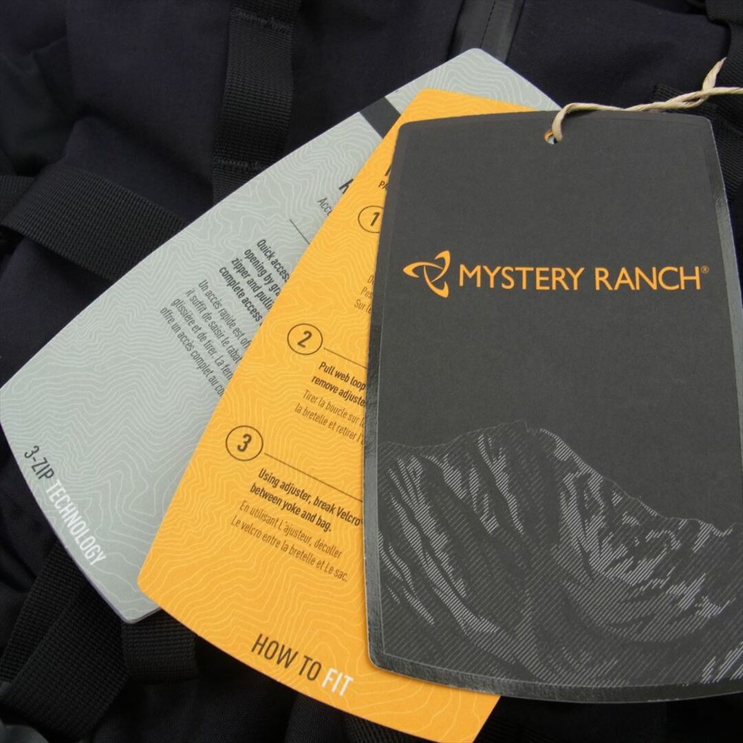 MYSTERY RANCH(ミステリーランチ)のMYSTERY RANCH ミステリーランチ バックパック 112382-001-30 Terraframe 3-Zip 50 Black-M テラフレーム リュック バックパック ブラック系 【新古品】【未使用】【中古】 メンズのバッグ(バッグパック/リュック)の商品写真