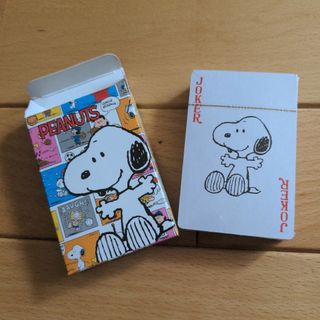 SNOOPYトランプ　未使用品(トランプ/UNO)