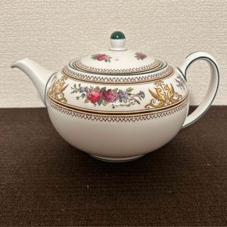 ウェッジウッド(WEDGWOOD)のウェッジウッド　コロンビア　エナメル　ティーポット　Lサイズ(食器)