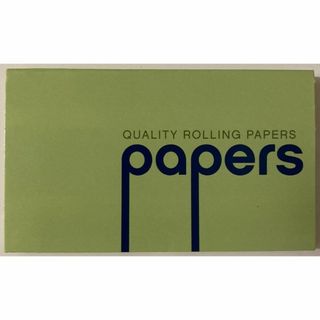 手巻き煙草ダブルペーパー100枚×25個/Smoking green RIZLA(タバコグッズ)