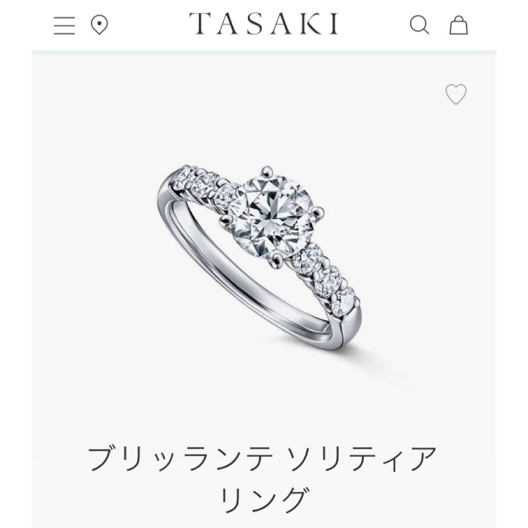 TASAKI(タサキ)のPt1000 ✨TASAKI ダイヤモンド リング 1.086ct 大粒 K18 レディースのアクセサリー(リング(指輪))の商品写真