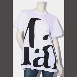 Maison Martin Margiela - マルタンマルジェラ 1 ロゴ プリント 半袖 Tシャツ L S51GC0496