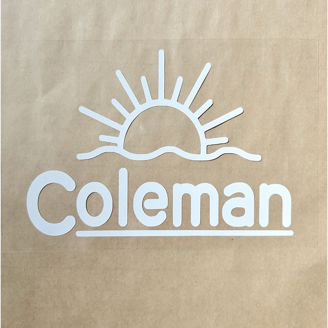 Coleman(コールマン)の【旧ロゴ】 Coleman コールマン カッティングステッカー スポーツ/アウトドアのスポーツ/アウトドア その他(その他)の商品写真