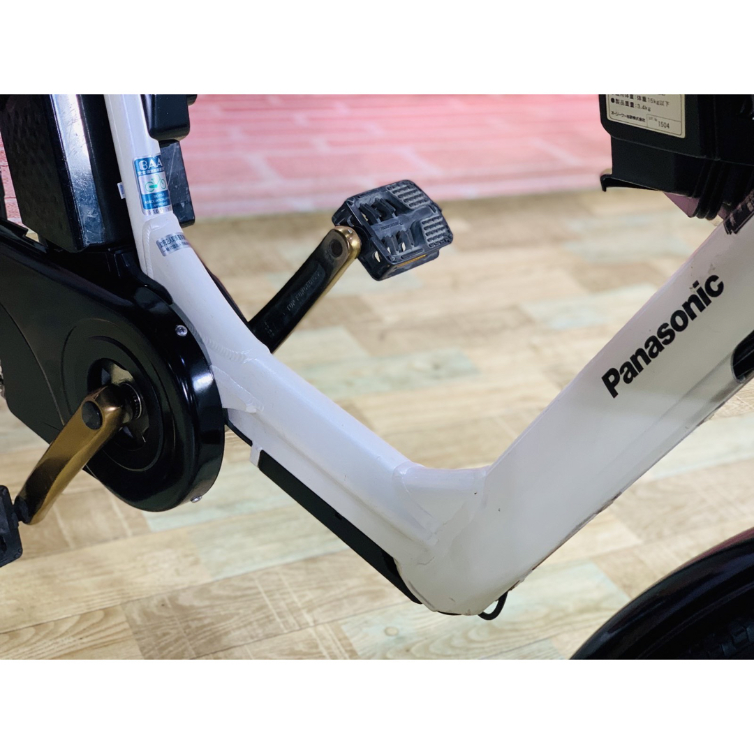 Panasonic(パナソニック)の8005パナソニック3人乗り20インチ子供乗せ電動アシスト自転車 スポーツ/アウトドアの自転車(自転車本体)の商品写真