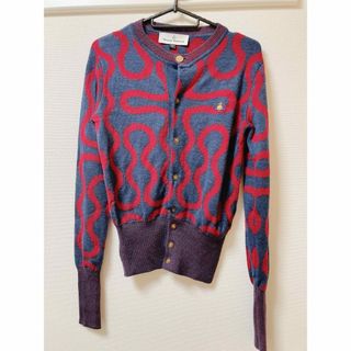 ヴィヴィアンウエストウッド(Vivienne Westwood)の【美品】Vivienne Westwood スクイーグル カーディガン(カーディガン)