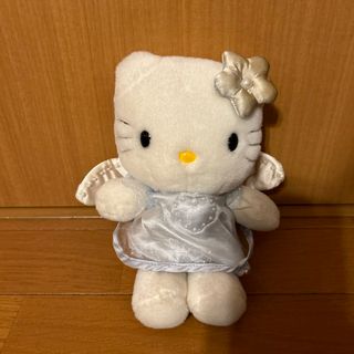 ハローキティ - ハローキティ　ぬいぐるみ　電報　ストラップ付