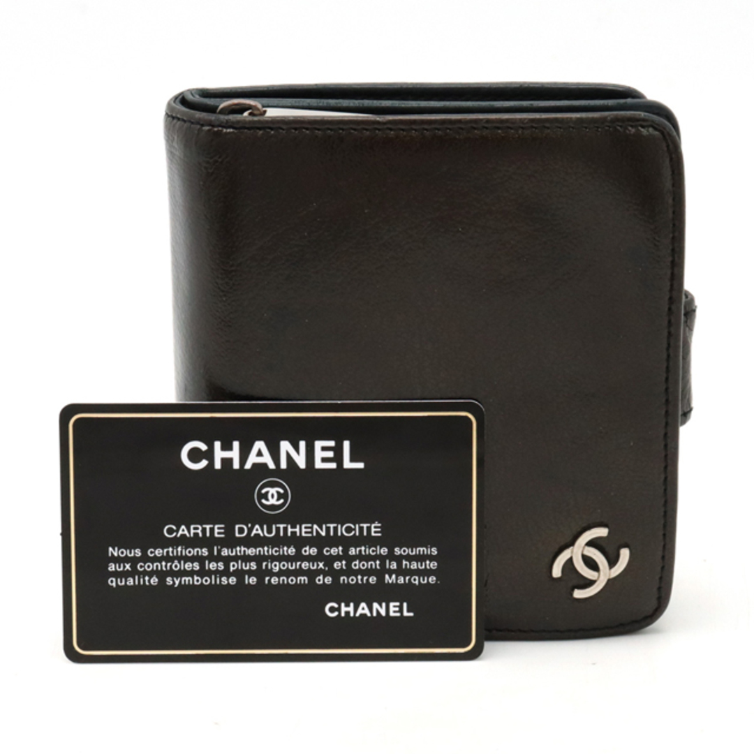 CHANEL(シャネル)のシャネル ココマーク 2つ折財布 二つ折り財布 コの字型 （12380480） レディースのファッション小物(財布)の商品写真