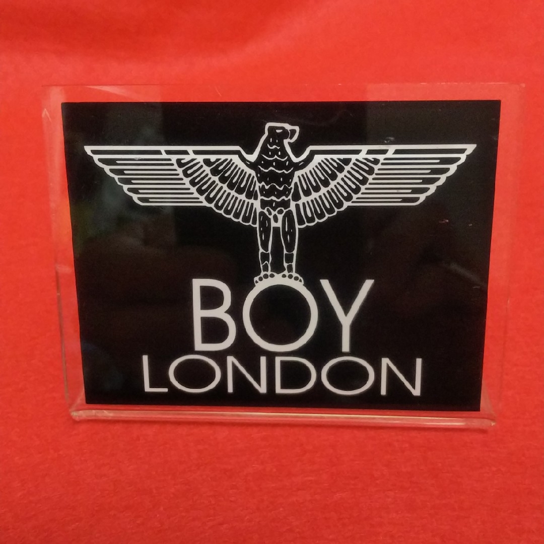 Boy London(ボーイロンドン)の▲B1 入手困難 当時物 BOY LONDON ボーイロンドン スタンドプレート レディースのファッション小物(その他)の商品写真