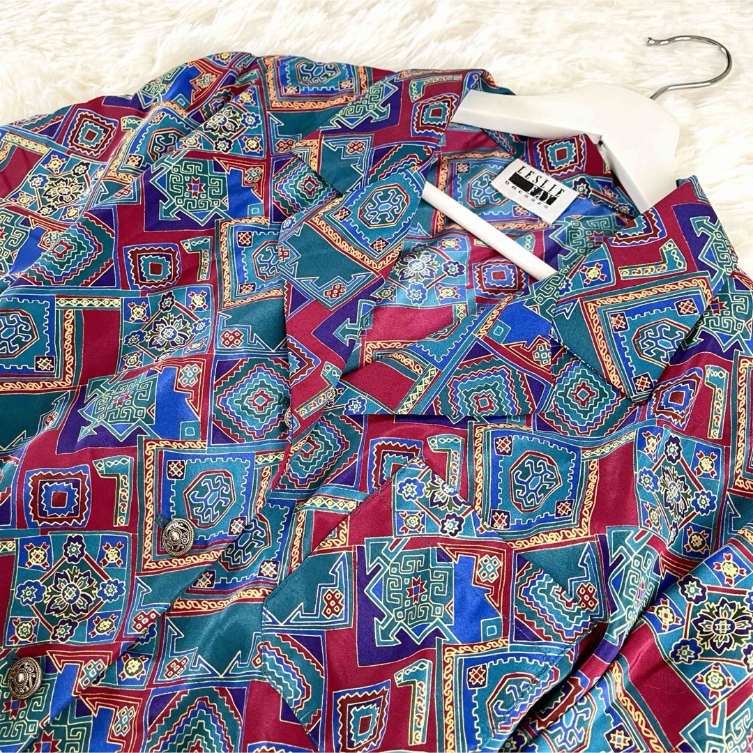 VINTAGE - 【極美品】LESLIE FAY ヴィンテージ アメリカ古着 総 VINTAGE - 【極美品】LESLIE FAY ヴィンテージ アメリカ古着 総