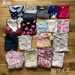 ユニクロ(UNIQLO)の子供服　まとめ売り　女の子　90 (Tシャツ/カットソー)
