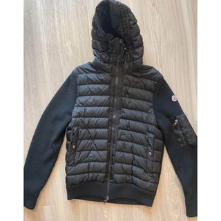 モンクレール(MONCLER)のモンクレール　ニットダウンパーカー(ダウンジャケット)