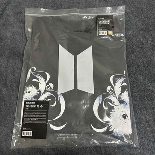 ボウダンショウネンダン(防弾少年団(BTS))のBTS BLACK SWAN スウェット 02 M ダークグレー 新品未開封(アイドルグッズ)