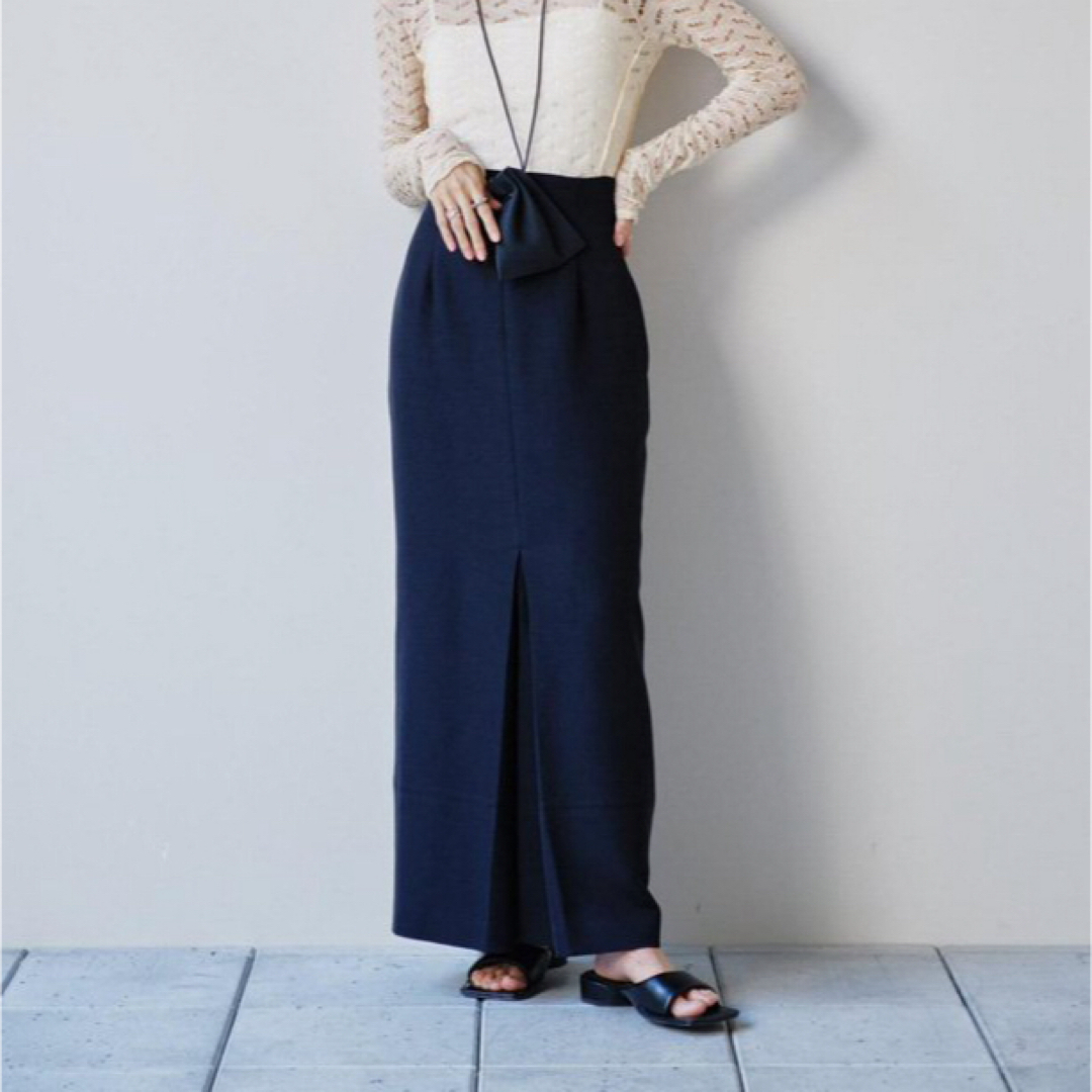 TODAYFUL(トゥデイフル)のtodayful Doubleweave Pencil Skirt レディースのスカート(ロングスカート)の商品写真