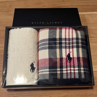 ラルフローレン(Ralph Lauren)のラルフローレン エドガータウンマドラスガーゼ&ラージウィンドウペインタオルセット(タオル/バス用品)