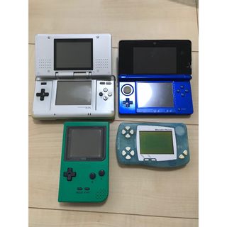 ニンテンドー3DS(ニンテンドー3DS)のジャンク✨3DS,DS,ゲームボーイポケット,ワンダースワン✨まとめ売り(携帯用ゲーム機本体)