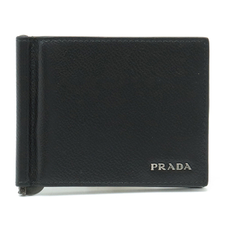 プラダ(PRADA)のプラダ 2つ折札入れ 二つ折り財布 マネークリップ式 （22360740）(財布)