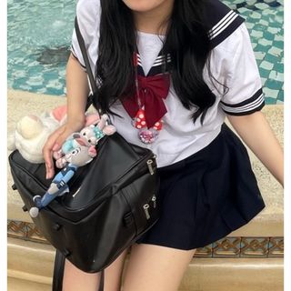 セーラー服　半袖　リボン　コスプレ