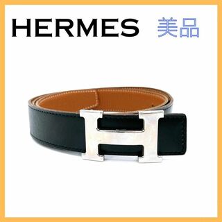 エルメス(Hermes)のエルメス コンスタンス ベルト レディース ウエストベルト ブラック メンズ 黒(ベルト)