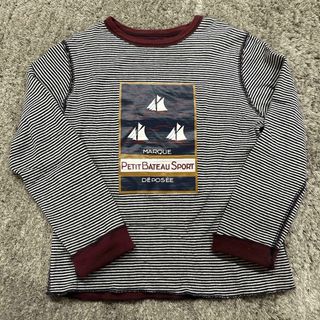 プチバトー(PETIT BATEAU)のプチバトー　リバーシブル長袖Tシャツ(Tシャツ/カットソー)