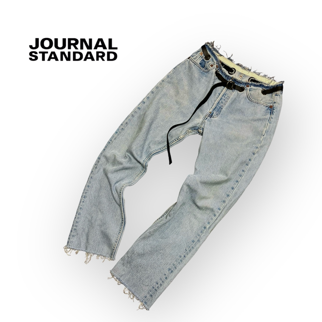 JOURNAL STANDARD(ジャーナルスタンダード)のJOURNAL STANDARD levi'sボディ リメイクデニムパンツ レディースのパンツ(デニム/ジーンズ)の商品写真