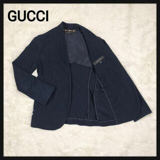 グッチ(Gucci)の【美品】 GUCCI☆インターロッキング テーラードジャケット(テーラードジャケット)