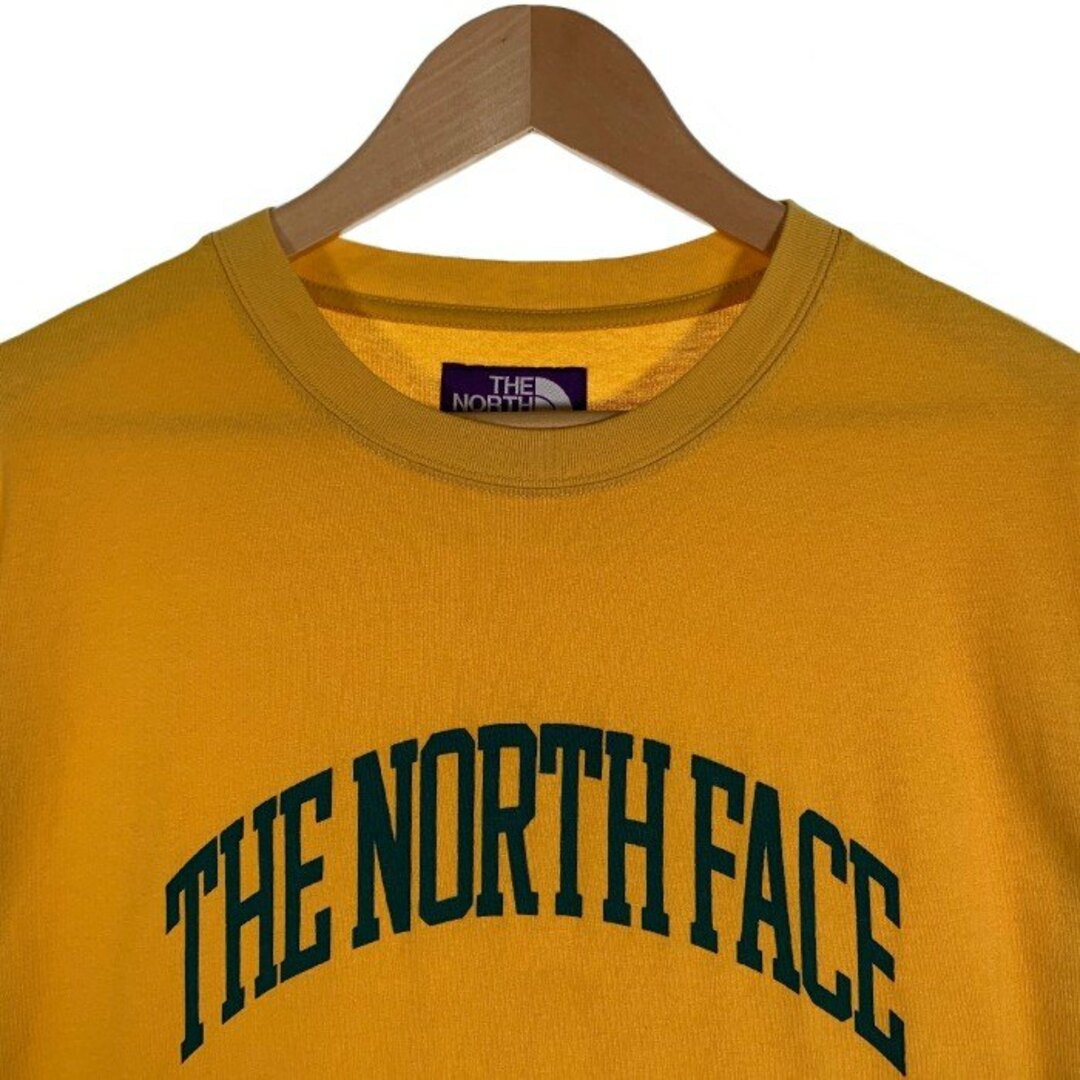 THE NORTH FACE(ザノースフェイス)のTHE NORTH FACE PURPLE LABEL ノースフェイスパープルレーベル 23SS アーチロゴ プリントTシャツ イエロー NT3324N Size M メンズのトップス(Tシャツ/カットソー(半袖/袖なし))の商品写真