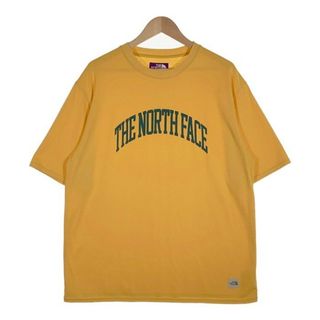 ザノースフェイス(THE NORTH FACE)のTHE NORTH FACE PURPLE LABEL ノースフェイスパープルレーベル 23SS アーチロゴ プリントTシャツ イエロー NT3324N Size M(Tシャツ/カットソー(半袖/袖なし))