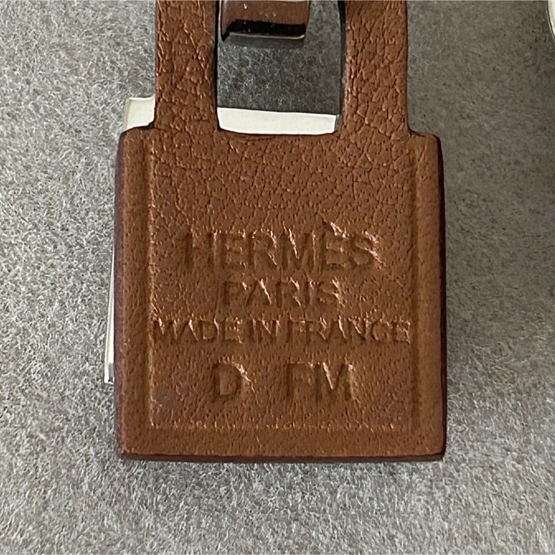 Hermes(エルメス)の【超美品】HERMES エルメス オーケリー ピアス シルバー ブラウン D刻印 レディースのアクセサリー(ピアス)の商品写真