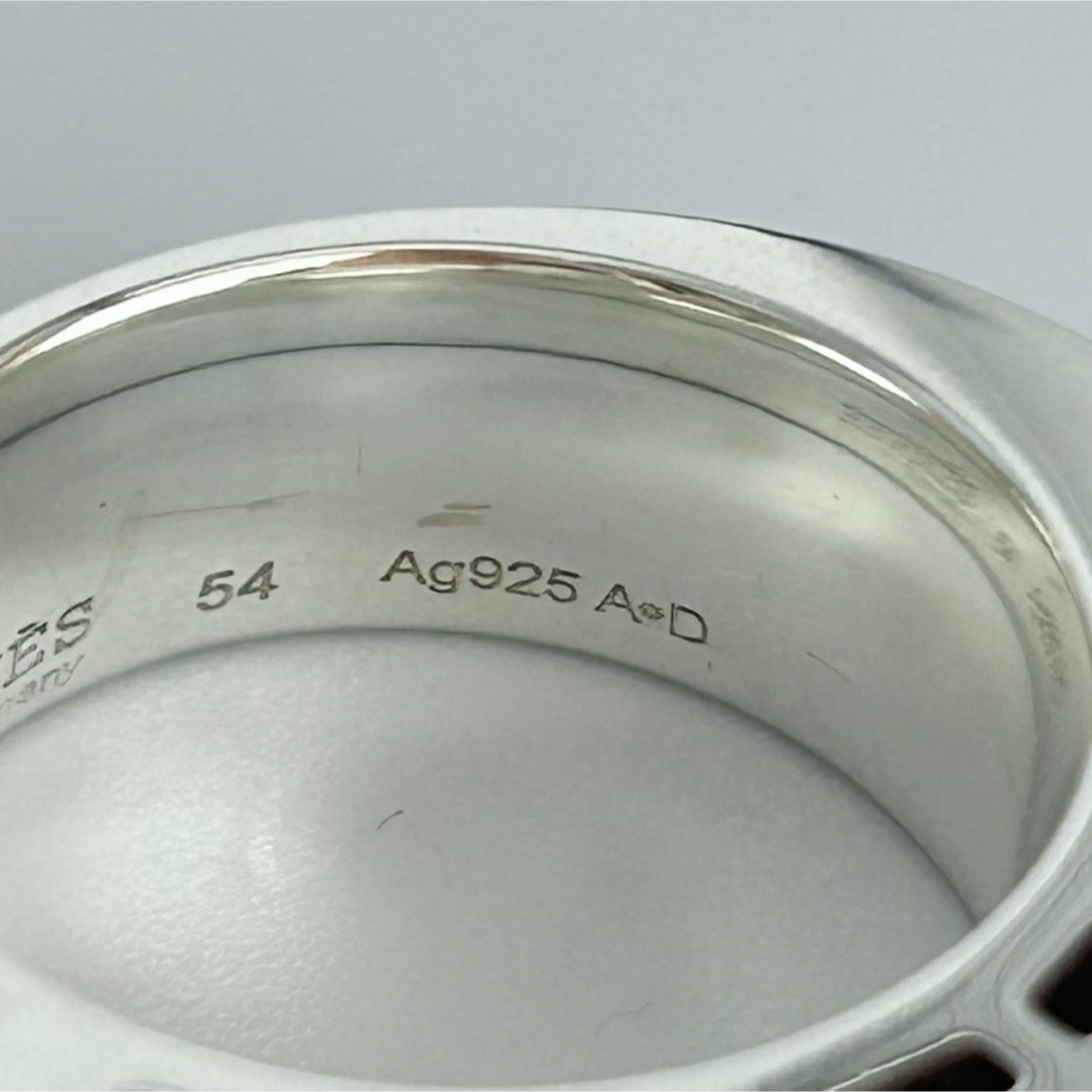 美品】HERMES エルメス クラルテ リング Ag925 54 14号 美品】HERMES エルメス クラルテ リング Ag925 54 14号