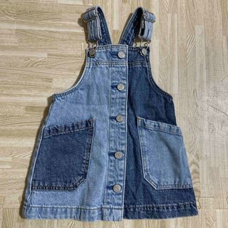 ベビーギャップ(babyGAP)の新品　GAP オーバーオール　スカート(ワンピース)