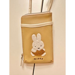 ミッフィー(miffy)のミッフィー　スマホショルダー　ウォレットポーチ(ショルダーバッグ)