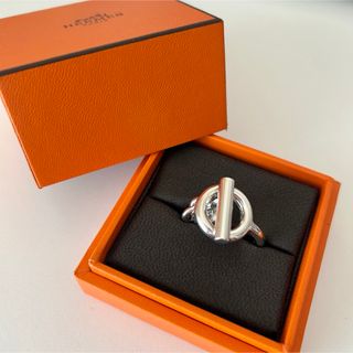 エルメス(Hermes)の【超美品】HERMES エルメス クロワゼットリング Ag925 59 18号(リング(指輪))