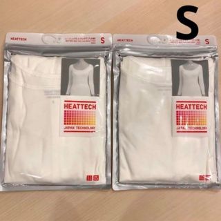 ユニクロ(UNIQLO)の新品 ユニクロ ヒートテックバレエネックT（8分袖）(Tシャツ(長袖/七分))