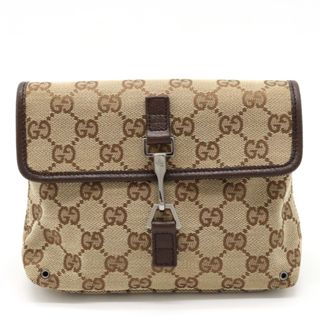 グッチ(Gucci)のグッチ GGキャンバス ボディバッグ ウエストポーチ （22381141）(ボディバッグ/ウエストポーチ)