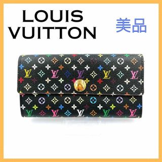 ルイヴィトン(LOUIS VUITTON)のルイヴィトン モノグラム マルチカラー 長財布 レディース ポルトフォイユ サラ(財布)