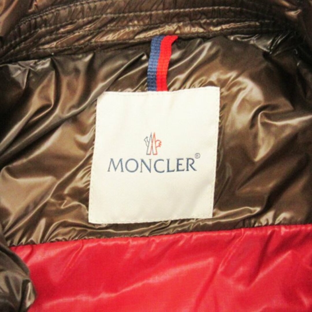 MONCLER(モンクレール)のモンクレール エヴァリスト ダウンジャケット ムートン ブラウン 0 メンズのジャケット/アウター(ダウンジャケット)の商品写真