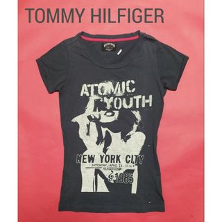 トミーヒルフィガー(TOMMY HILFIGER)の【美品】TOMMY HILFIGER(トミーヒルフィガー)レディースTシャツXS(Tシャツ(半袖/袖なし))