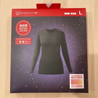 ユニクロ(UNIQLO)のユニクロ ヒートテックウルトラウォームクルーネックT（超極暖・長袖）(Tシャツ(長袖/七分))